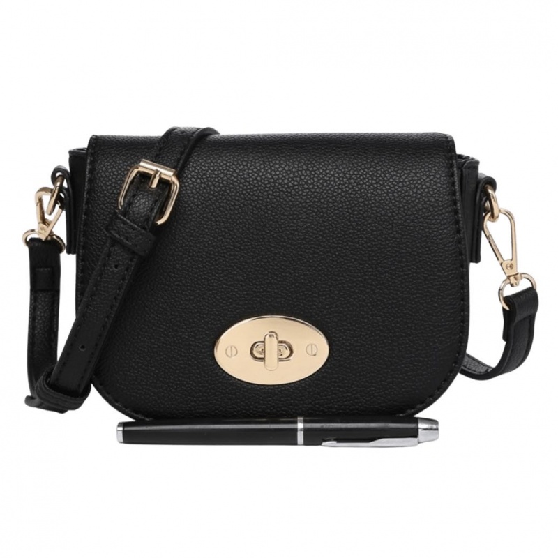 Mini Saddle Bag - Black